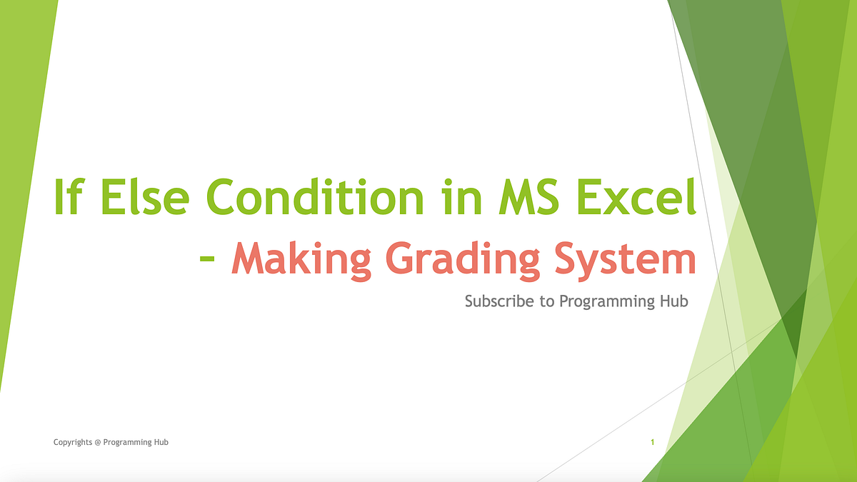 Understanding Logical Operators and Their Implementation in MS Excel ...
