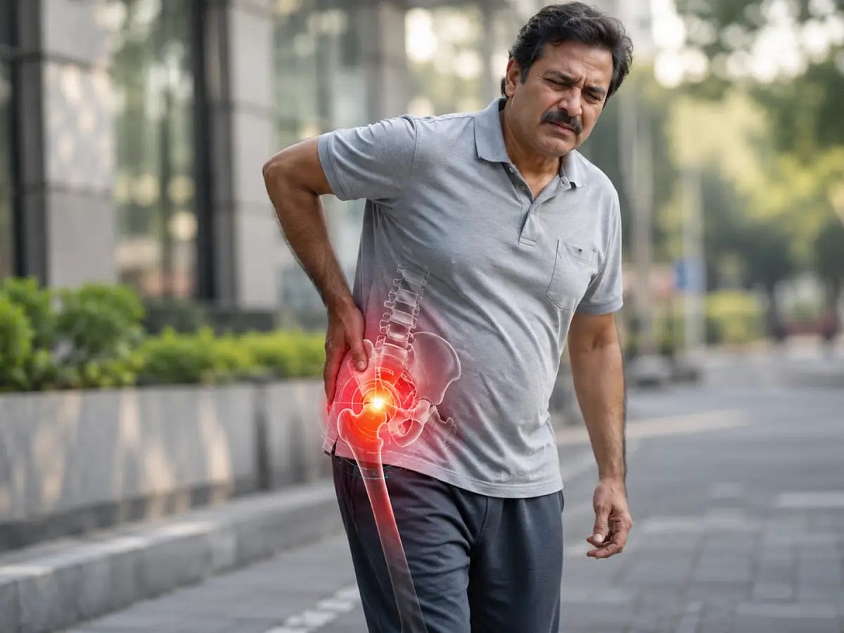 Hip pain while walking is becoming increasingly common among office workers and people with…