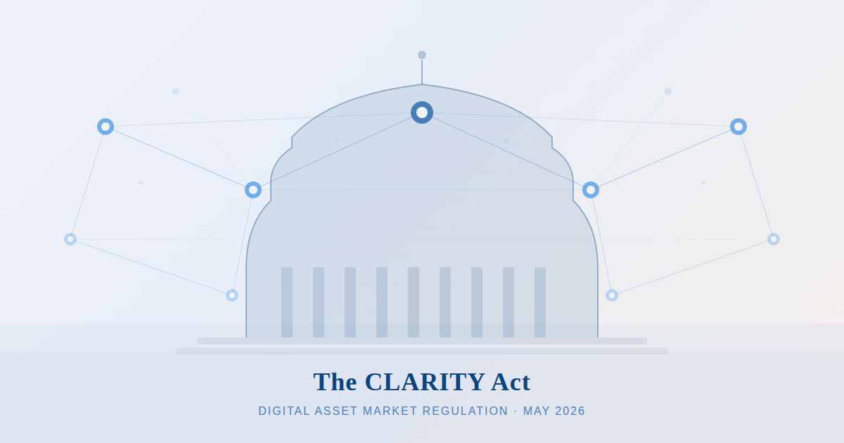 The CLARITY Act Explained: What the May 14 Senate Vote Means for Crypto in 2026