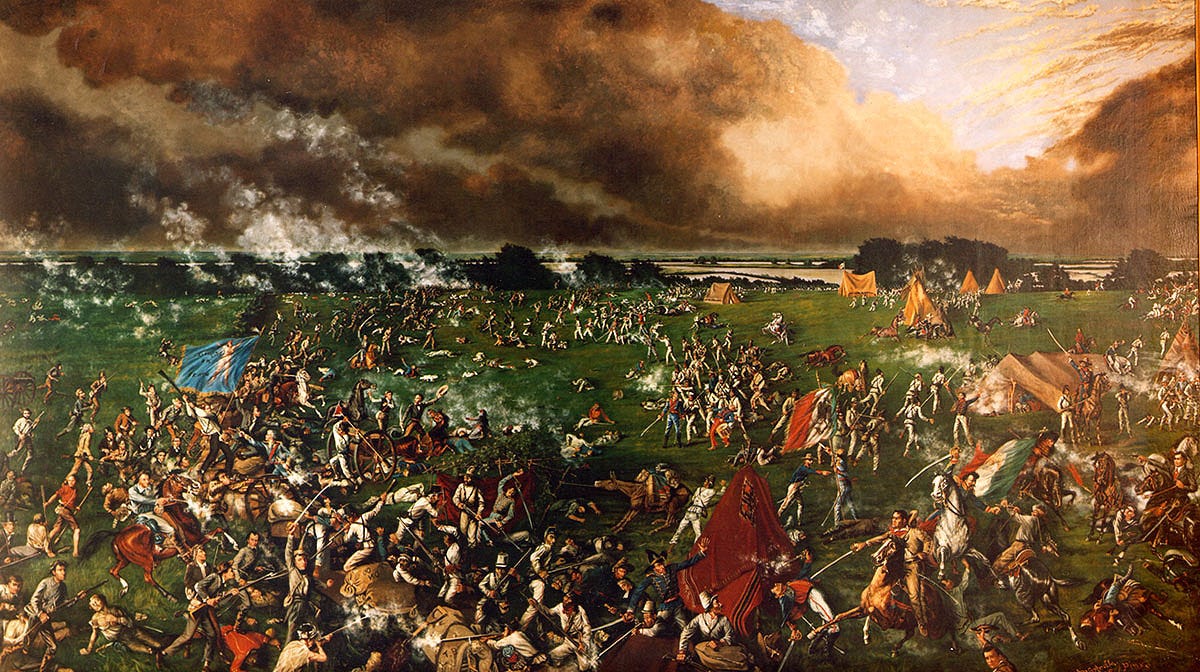 The Battle of San Jacinto. The Texas General Land Office will be… by