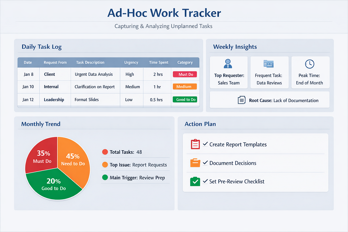 How Smart Leaders Turn Ad-Hoc Work into a Strategic Advantage. | by  Sangeeta Gomes | Medium