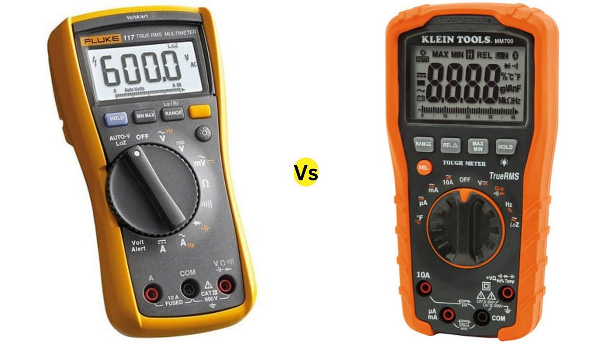 Klein vs. Fluke — Choosing the Perfect Multimeter for Your Projects