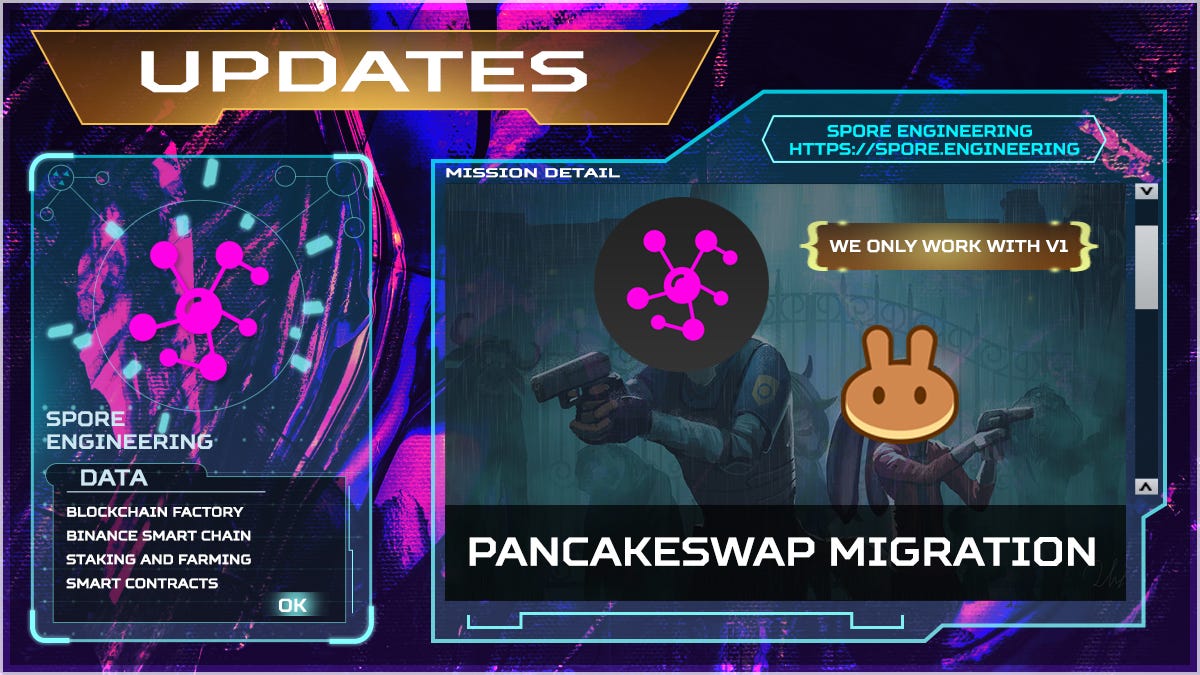 Pancakeswap Migration, As A Spore Staker, What Should I Need To Know? | by  Spore Engineering | Medium
