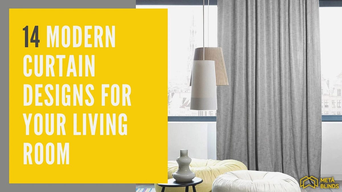 14 Modern Curtain Designs For Your Living Room by Adamlindell Jan