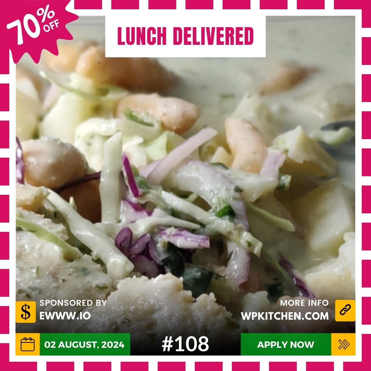WPKitchen Served The Lunch: #108