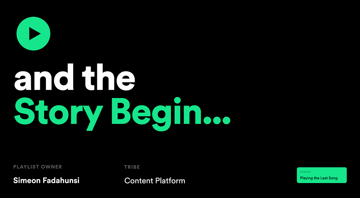 Getting an internship at Spotify. An article into my experience getting