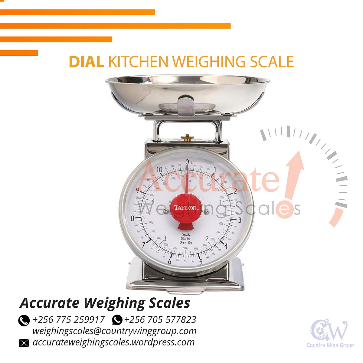 Five goat dial kitchen table top weighing scales online at wandegeya