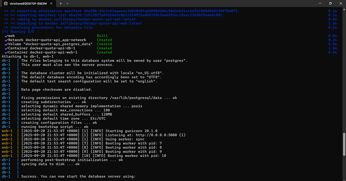 Building a Multi-Container Web Application: Day 1 — Docker Compose and ...