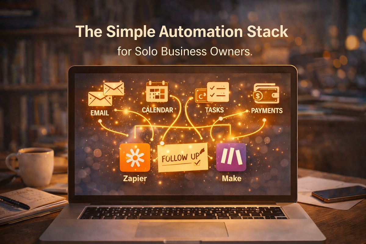 The Simple Automation Stack for the Solo Business Owner | by Ded ...