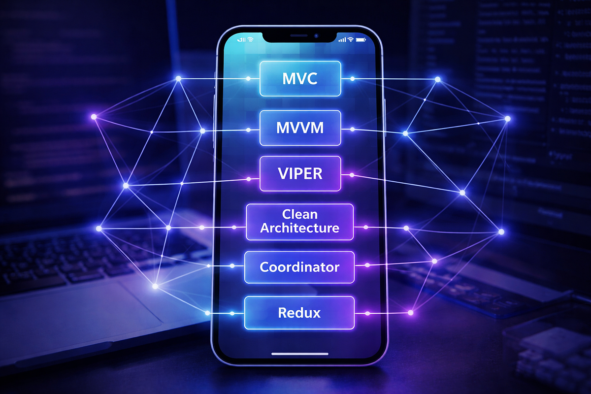 🧠 iOS Architecture Made Simple: How to Choose the Right Pattern as Your ...