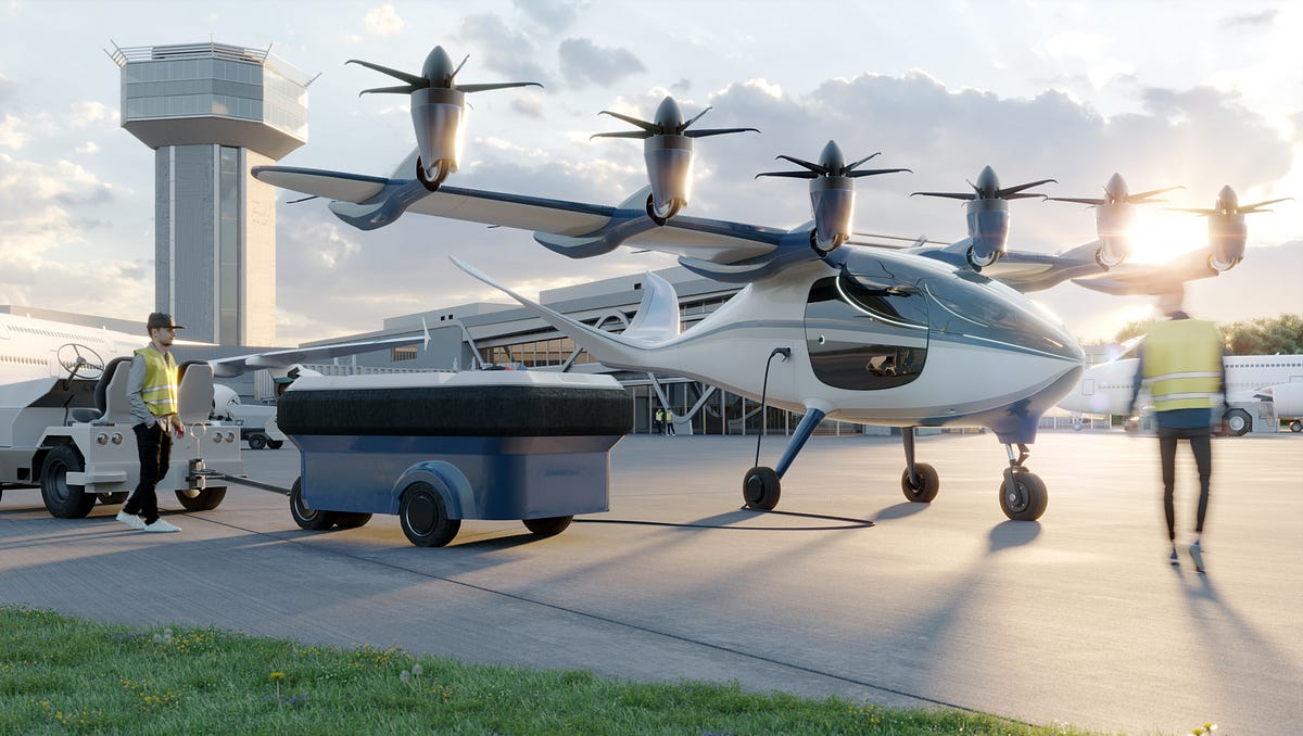 Aircraft Charging Unit. Emergence of Electric Aircraft by Brian L. Hinman Medium