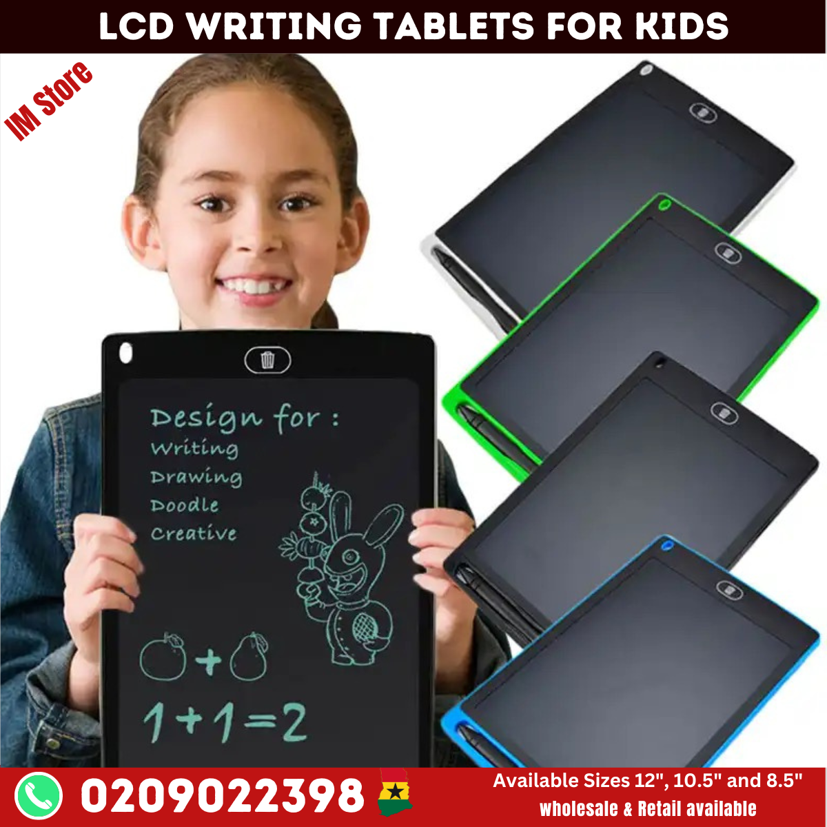 LCD Writing Tablets for Sale in Ghana Ibrahim mustapha Medium