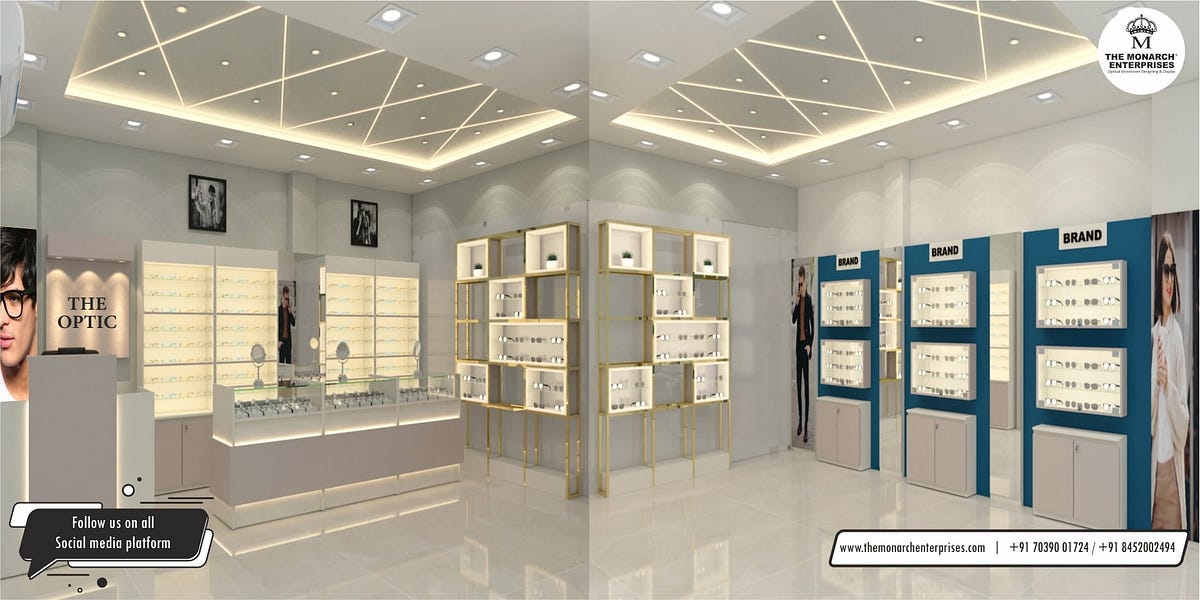 Warm and rustic 🙌, our #opticalshowroom 🕶 design is an artistry series ...