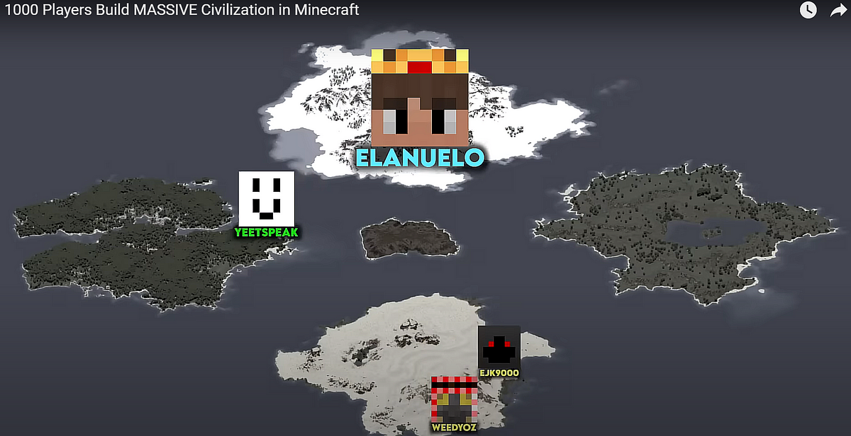Players Are Building a 1:1 Model of the Entire Earth In Minecraft!