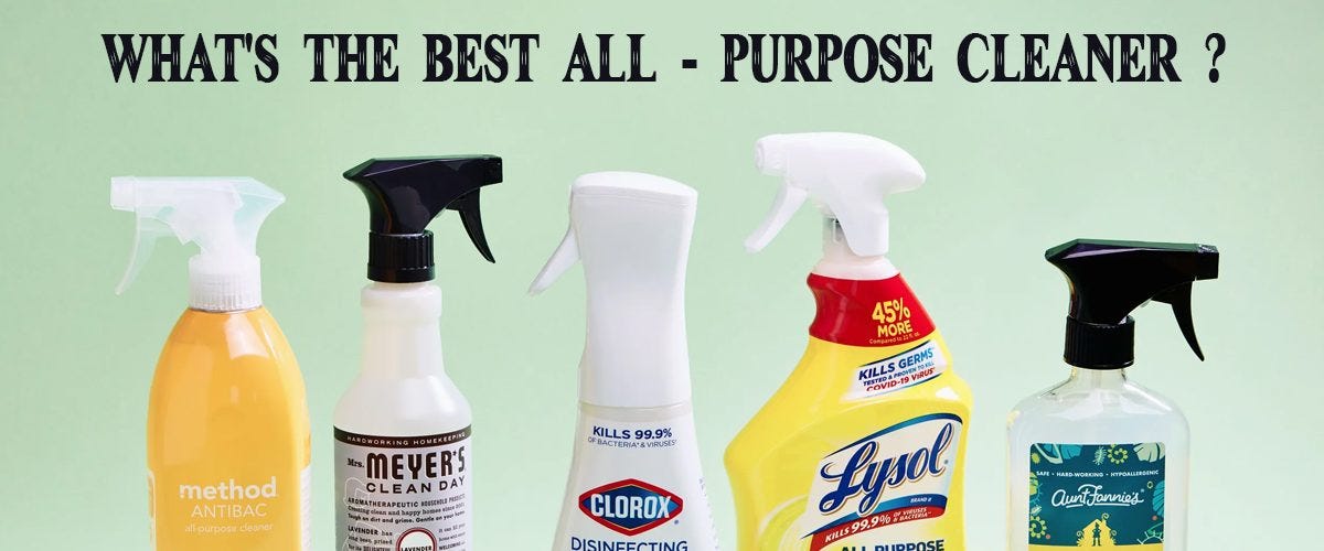 What’s the best allpurpose cleaner? Dirt2Tidy Medium