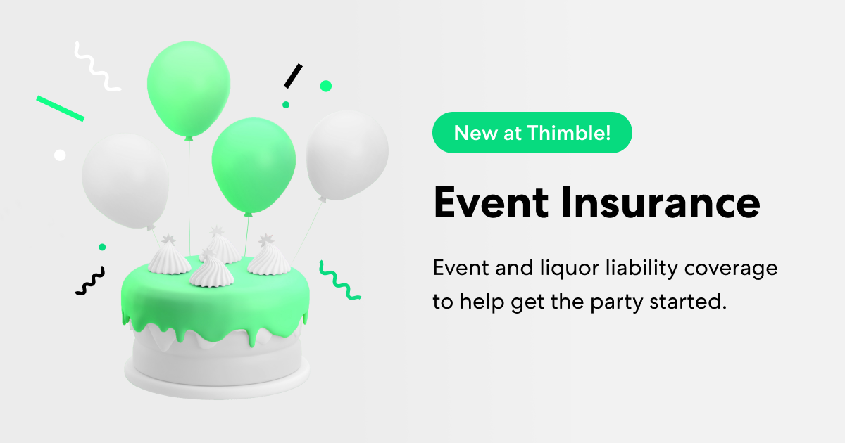 Thimble Launches Event Insurance Medium