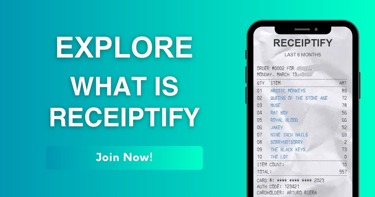 Explore What Is Receiptify. Receiptify is an innovative application ...