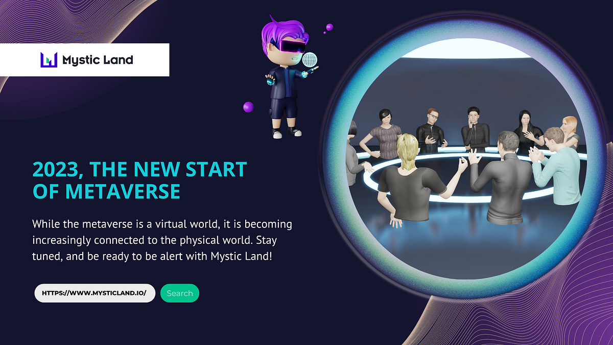 2023, The New Start of Metaverse Mystic Land Medium