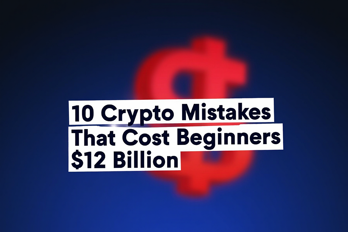 10 Crypto Mistakes That Cost Beginners $12 Billion | by Alertforalpha |  Medium