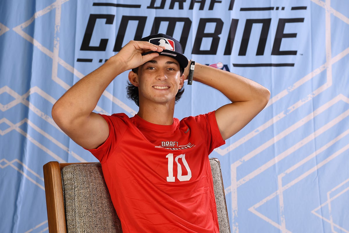 The Dodgers again go big speed in the first round of the MLB Draft 