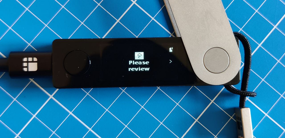 VERIFY TRANSACTIONS WITH YOUR LEDGER DEVICE AND AVOID ADDRESS