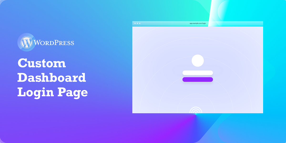 WordPress custom Dashboard Login Page. by Prasana Timeless Medium