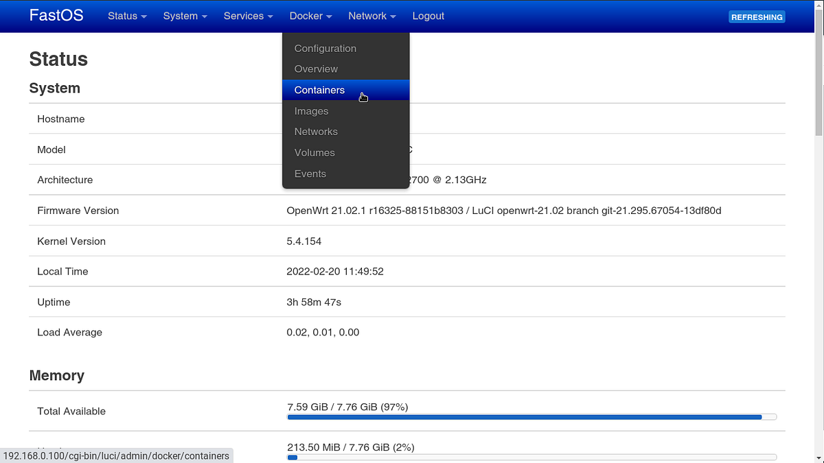 Linux distribution based on OpenWrt for PCs, minicomputers, EDGE ...