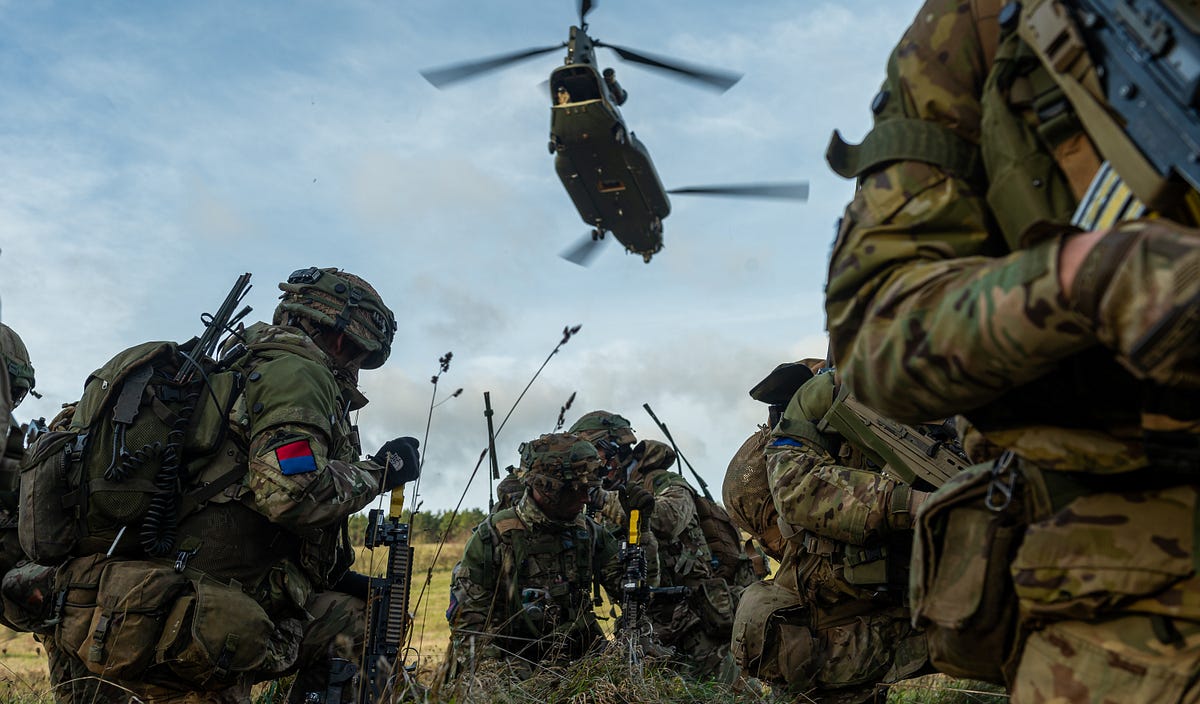 📸in Pictures Airborne Allies Exercise Wessex Storm Is Testing By Ministry Of Defence 7145