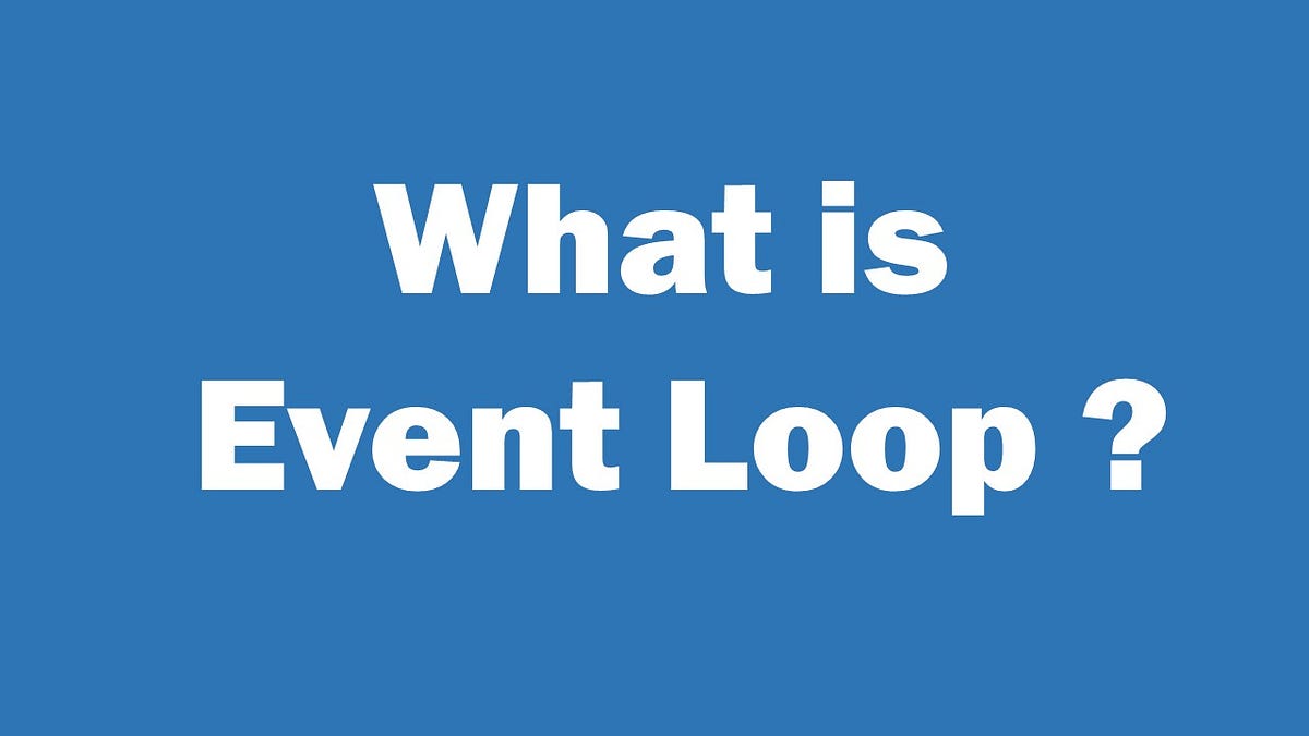 【筆記】來搞懂Event Loop吧！ - PassionRed - Medium