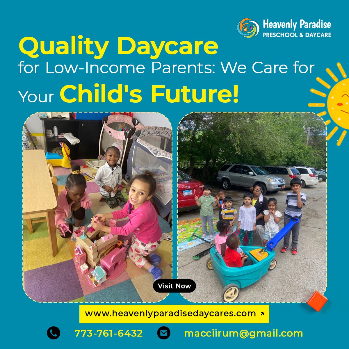 How Affordable Daycare Benefit Working Families? by Heavenly Paradise