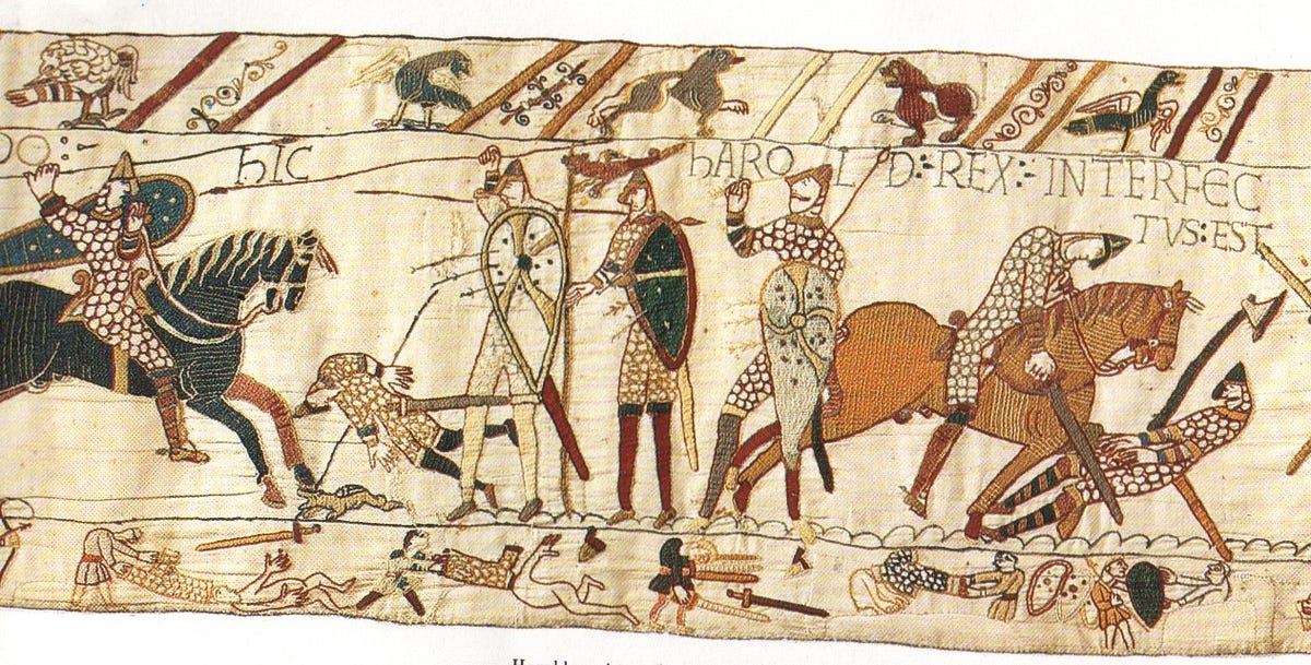 Bayeux Tapestry. Analysis of the artwork. by Joel Medium