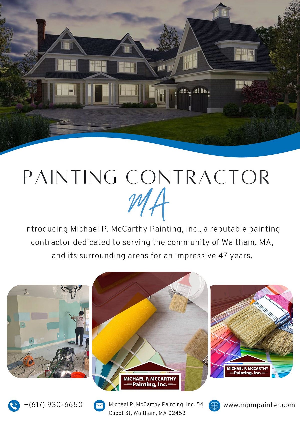 Painting Contractor MA. A Painting Contractor in Massachusetts… by