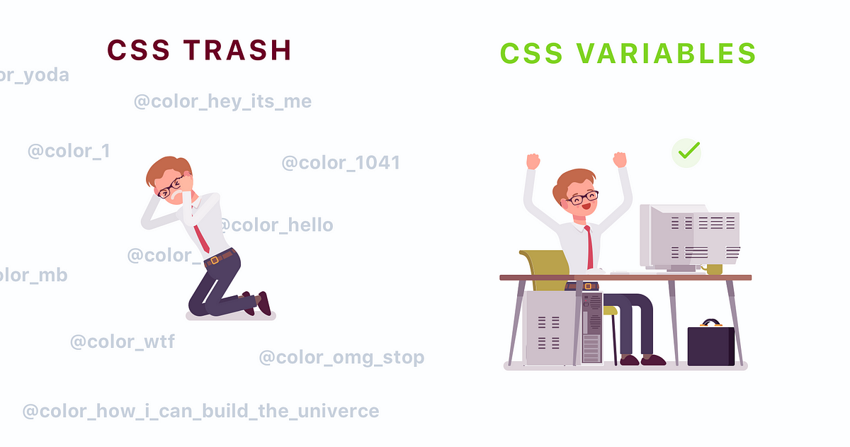 CSS Variables Naming. Convention that I define for myself and… | by ...