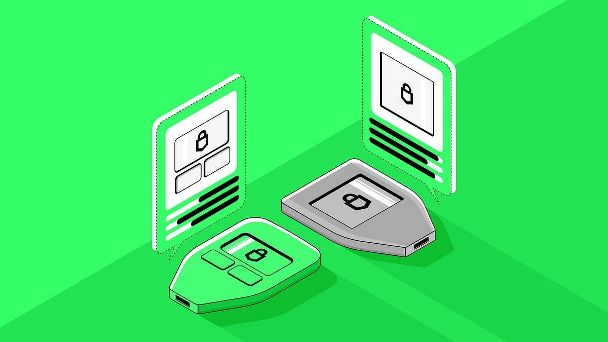 Trezor Model T VS Trezor Model One by Cropty Medium