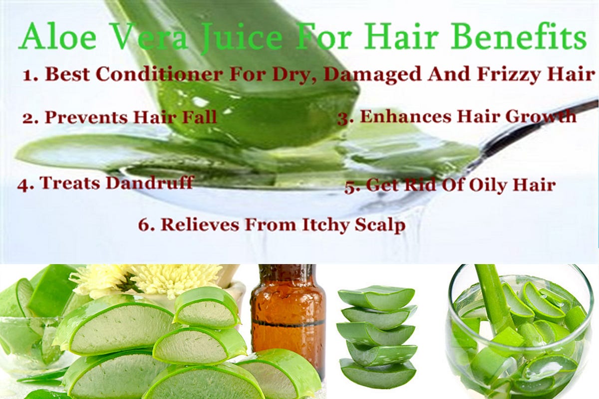 Aloe Vera Juice for Hair Really Works Wonders for the Scalp | by SarvLiving  | Medium