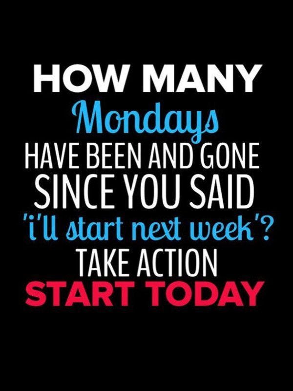 monday fitness motivation. Introduction: Monday, the start of a