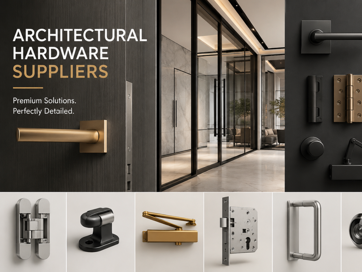 Architectural Hardware Suppliers for Modern Residential and Commercial Projects