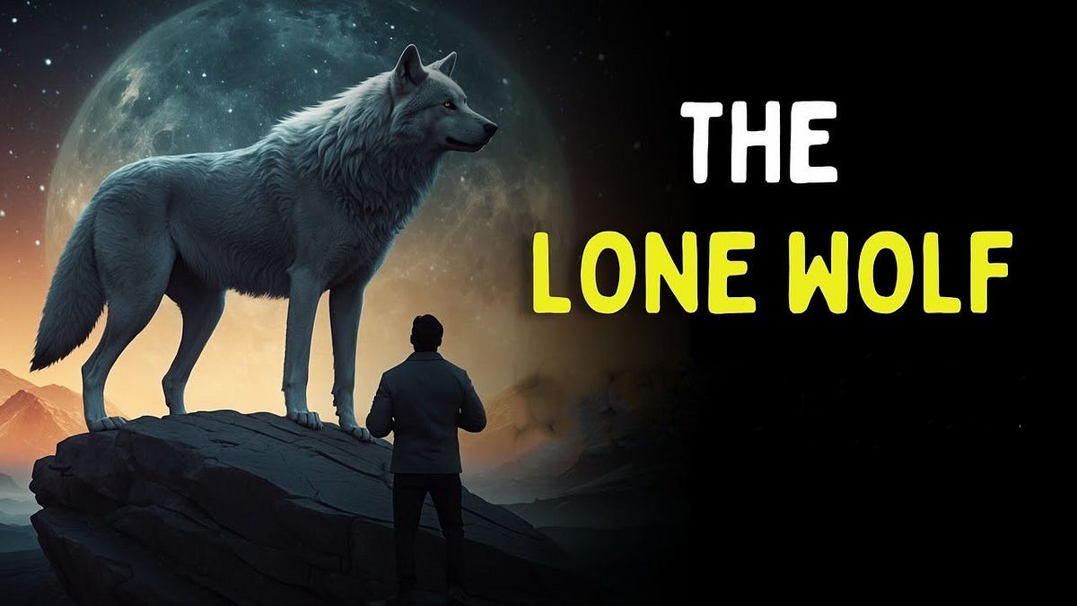 Embracing Solitude The Power of Being a Lone Wolf by Saurabh Razdan