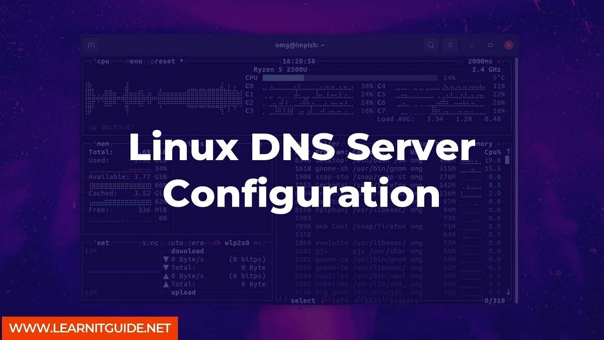 Linux DNS Server Configuration - LearnITGuide.net | A Tech Blog - Medium