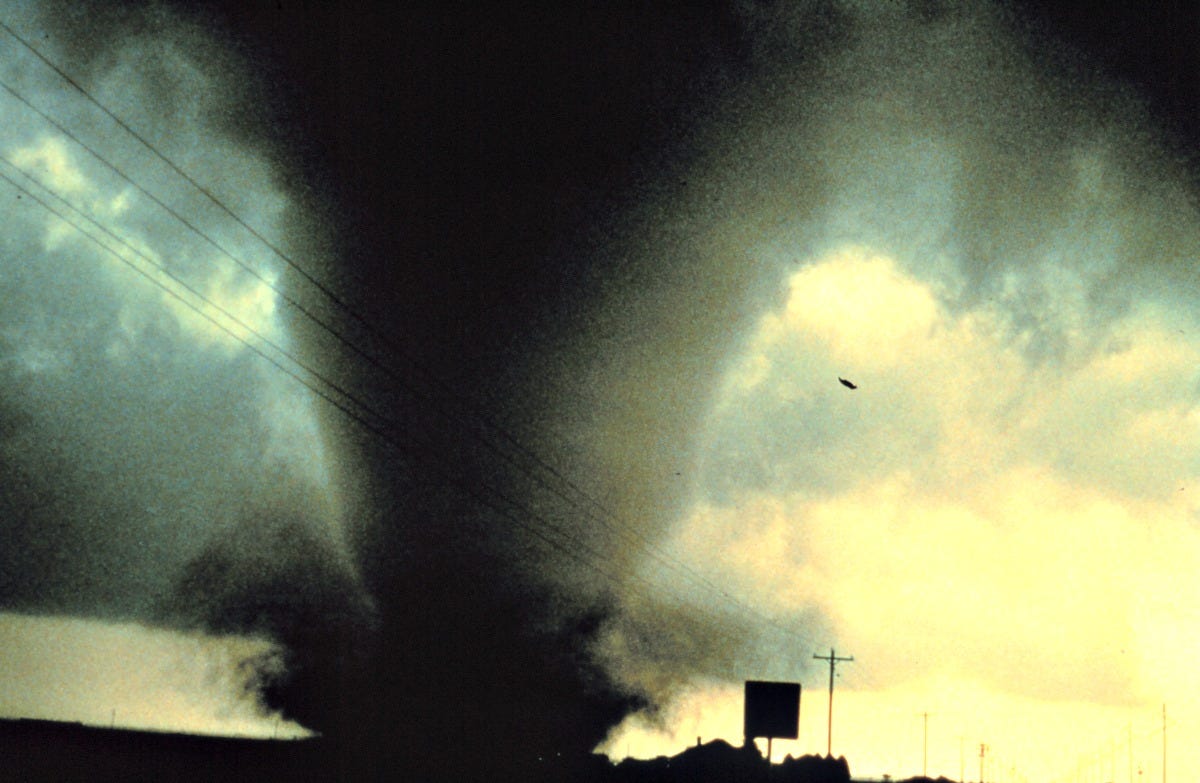 Tornadoes I have known. I was a one-and-a-half-year-old playing… | by ...