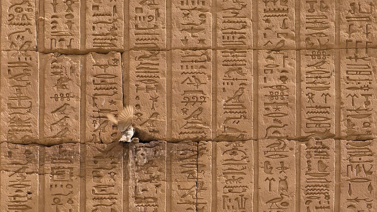 Explore Our Cool Egyptian Hieroglyphics Chart | Medium