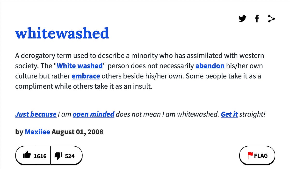 Whitewashed?. Confusing and troubling definition of… by Soojung Smith Medium