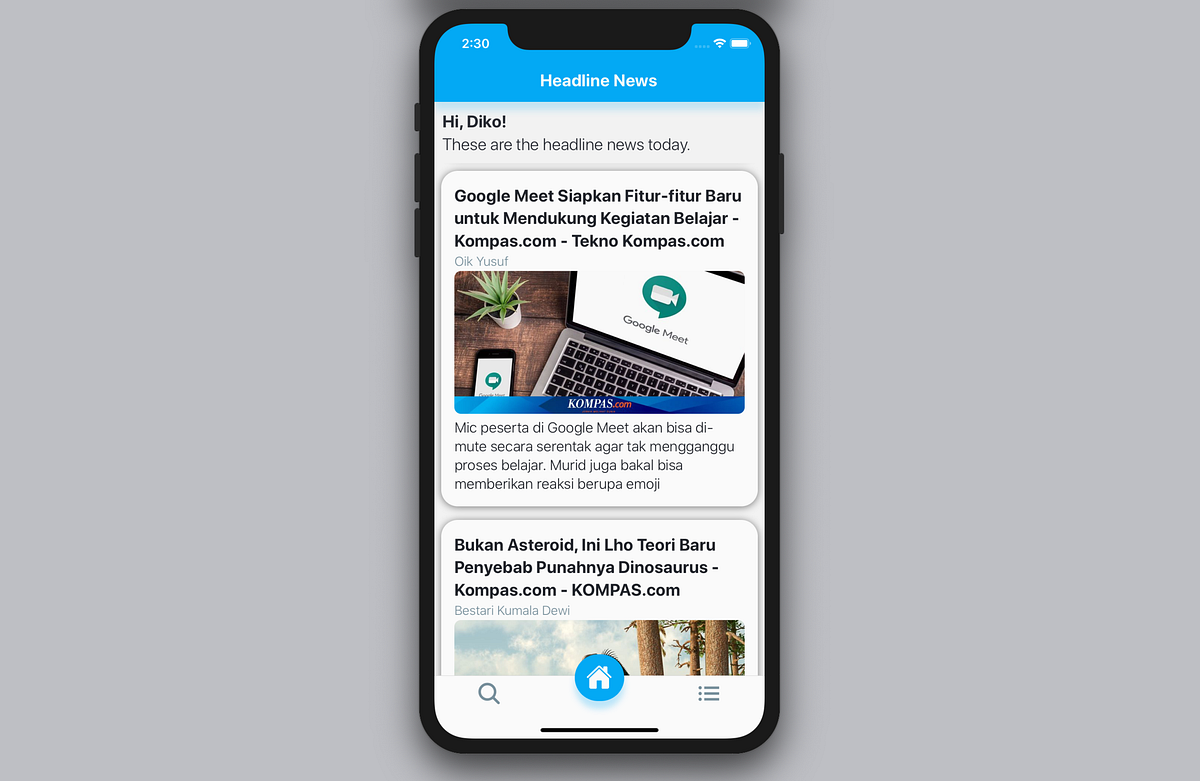 Belajar React Native — Studi Kasus: Aplikasi Berita — Part 2 | by Ahmad ...