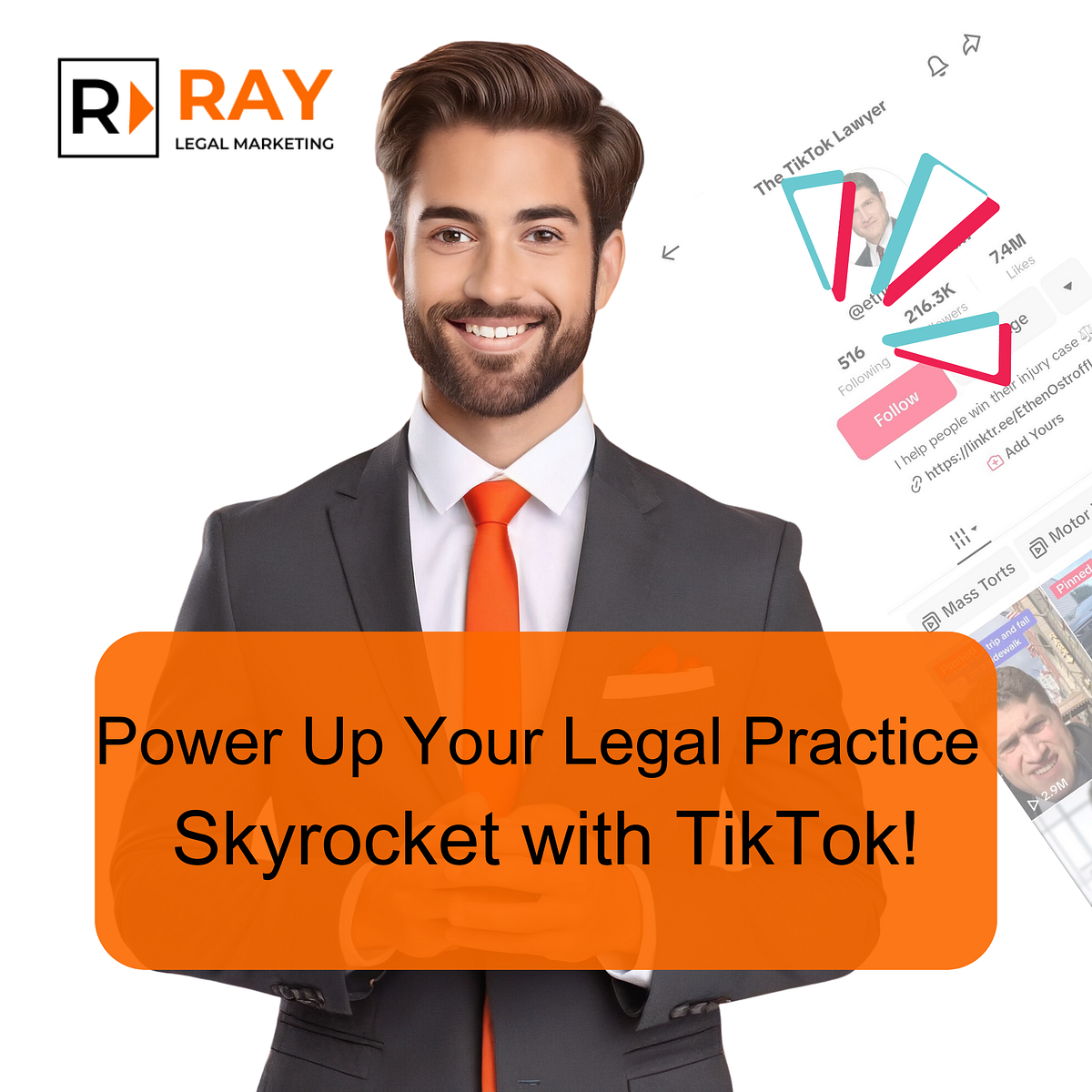 𝗔𝗿𝗲 𝘆𝗼𝘂 𝗮 𝗹𝗮𝘄𝘆𝗲𝗿 𝘄𝗵𝗼 𝘄𝗮𝗻𝘁𝘀 𝘁𝗼 𝗴𝗿𝗼𝘄 𝘆𝗼𝘂𝗿 𝗽𝗿𝗮𝗰𝘁𝗶𝗰𝗲 𝘄𝗶𝘁𝗵 𝗧𝗶𝗸𝗧𝗼𝗸? by Ray