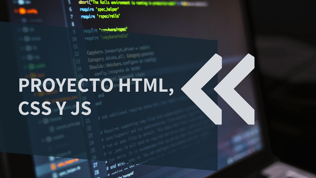 Proyecto sencillo HTML, CSS y Javascript para tu portafolios | by ...