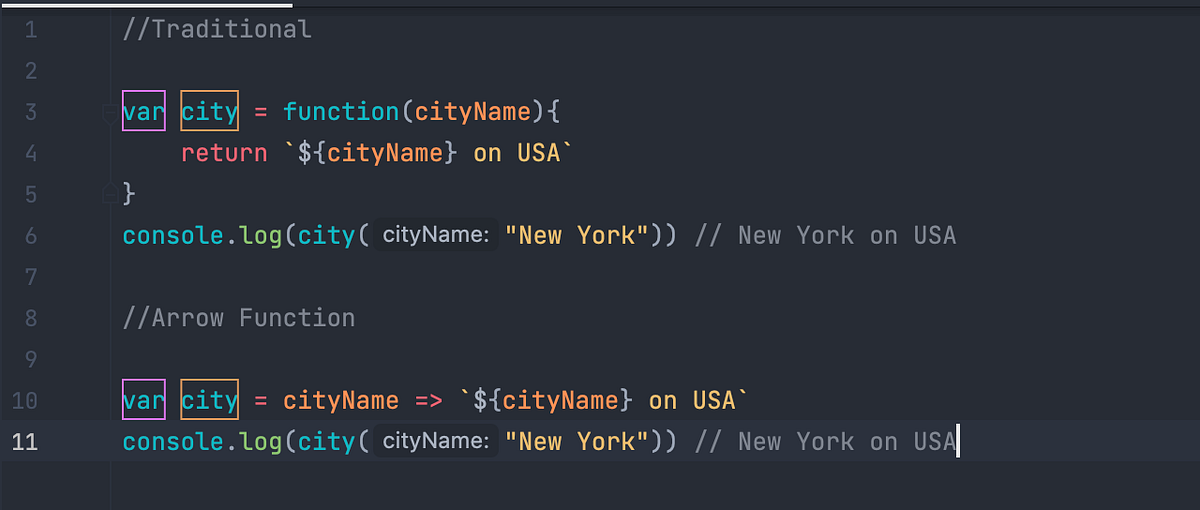 Understanding the Arrow Functions on Javascript | by Hermes Cortes | Medium