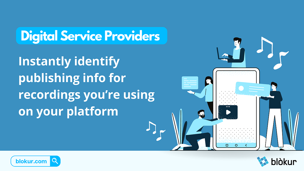 Making it easier for DSPs to use hit music on their app or service by