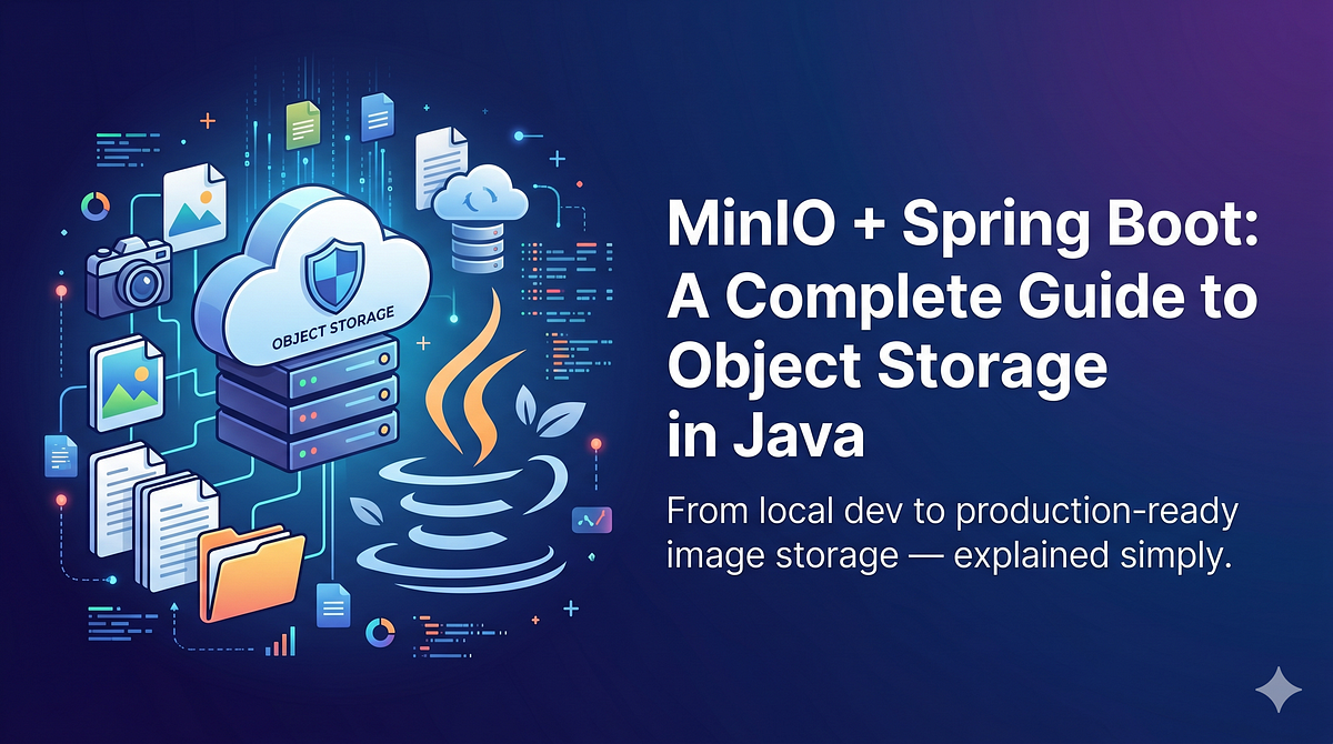 MinIO + Spring Boot: A Complete Guide to Object Storage in Java | by ...