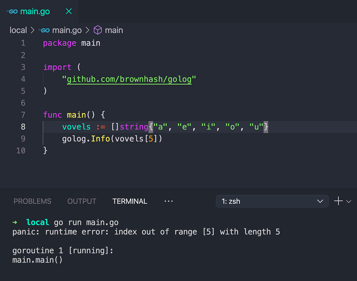Recovery from panic in Golang. What is a Panic? by Harshit Sharma