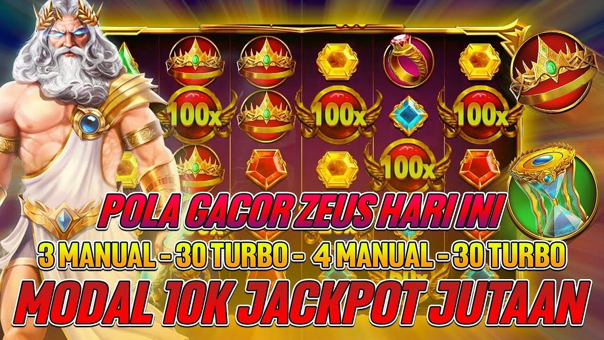 Bocoran Pola Gacor Dan Jam Gacor Kakek Zeus Slot Gates Of Olympus Gampang Keluarkan Petir x500, x1000 Mudah Maxwin Hari Ini | by PG SOFT SLOT | Medium